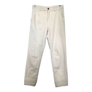 Sézane Cream Denim Pant Size 34